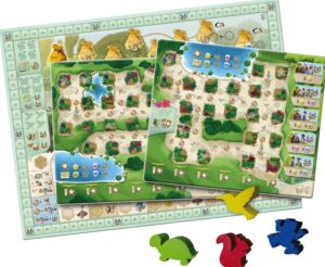 plateau du jeu de société botanicus