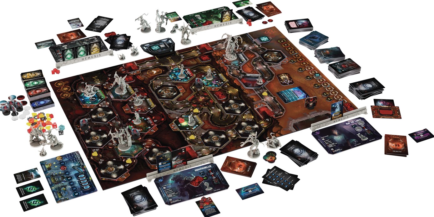 plateau du jeu Nemesis Lockdown
