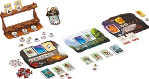 plateau du jeu de société paléo