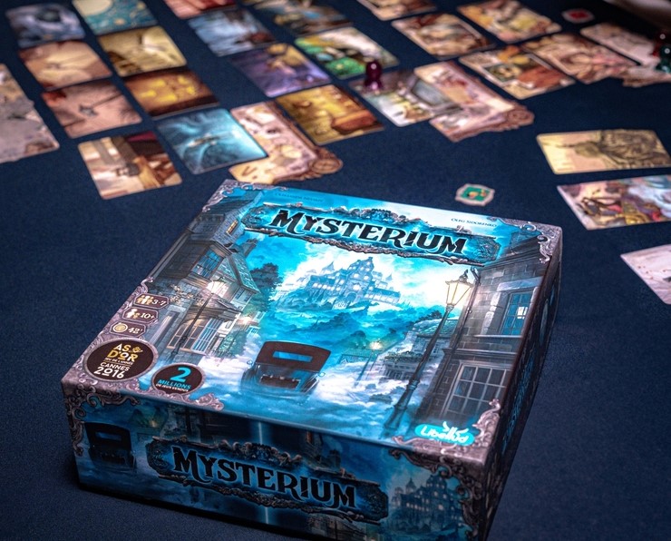 boîte du jeu de societe libellud asmodee mysterium asmodee jeux