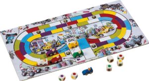 jeux enfant cadeau plateau du jeu de course automobile monza habba