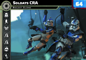 star wars legions soldats CRA