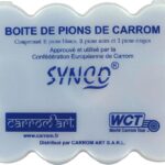 Carrom : Set de 24 pions