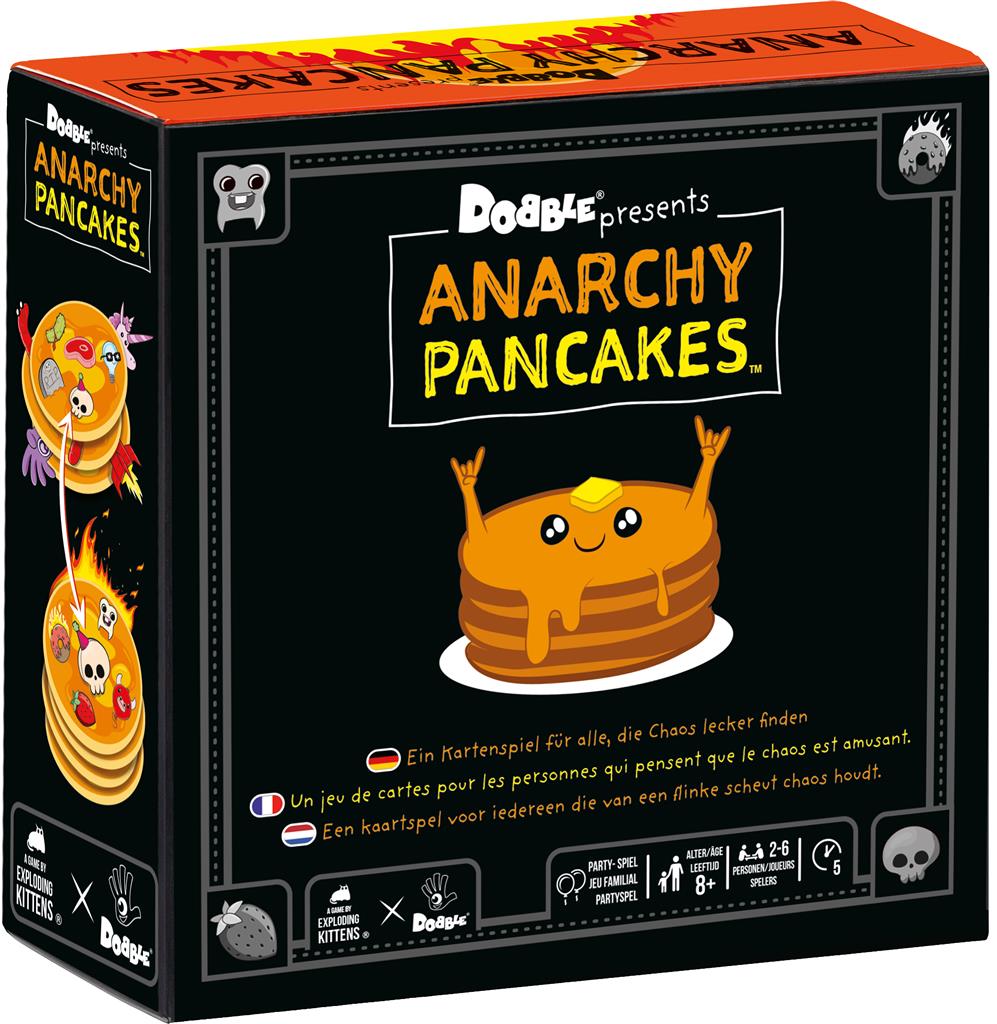 Dobble : Anarchy Pancakes (Clutch Box) DE/FR/NL