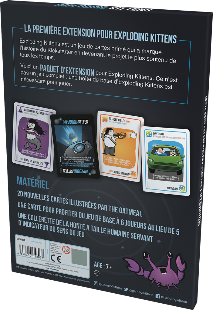 Exploding Kittens : Imploding Kittens (Ext)