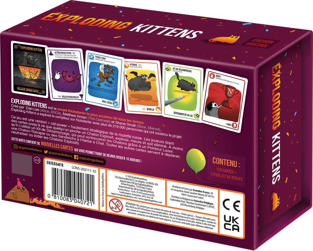 Exploding Kittens : Édition Festive