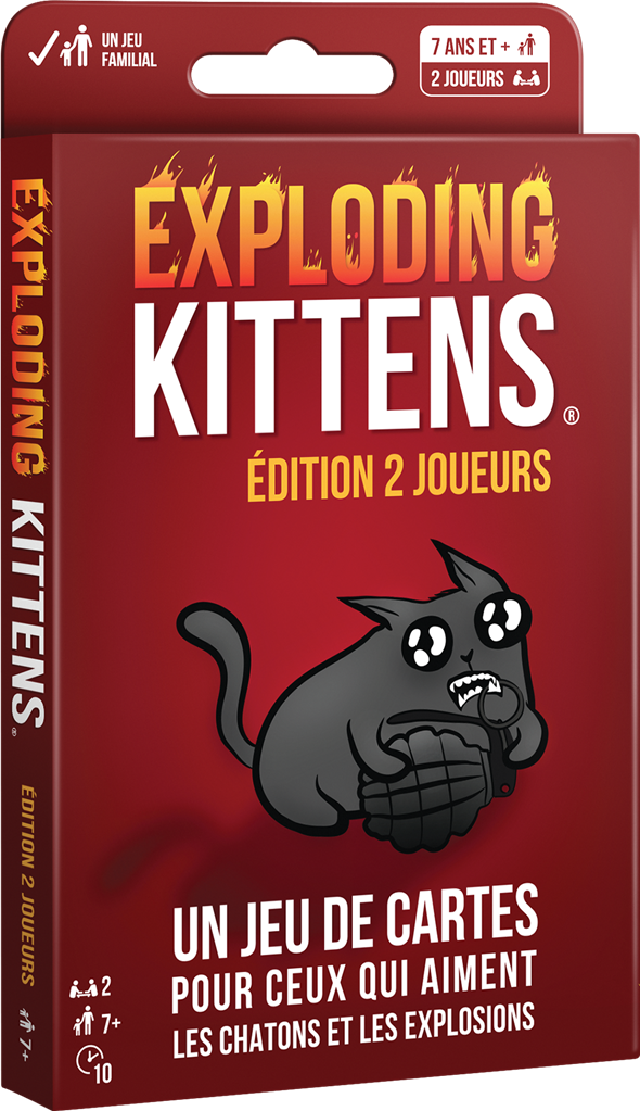 Exploding Kittens : Édition 2 Joueurs