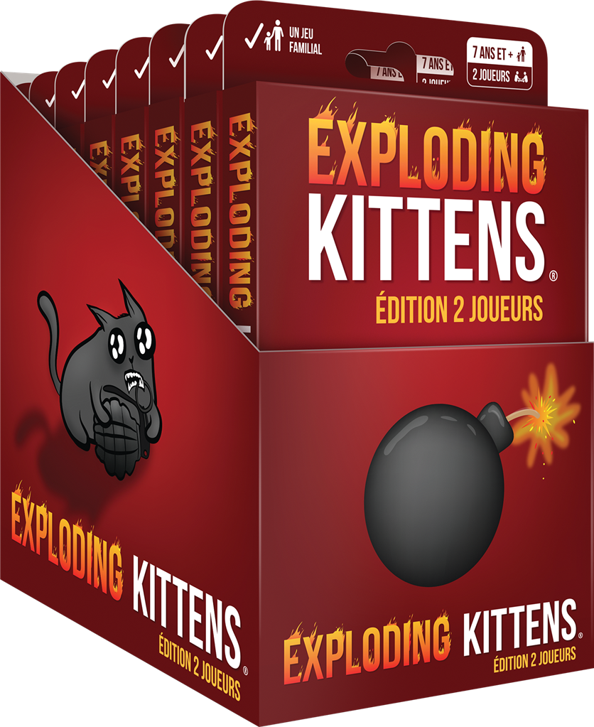 Exploding Kittens : Édition 2 Joueurs