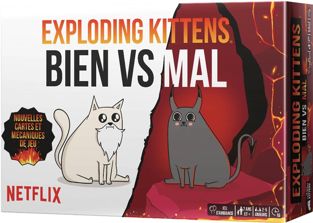 Exploding Kittens : Bien vs Mal