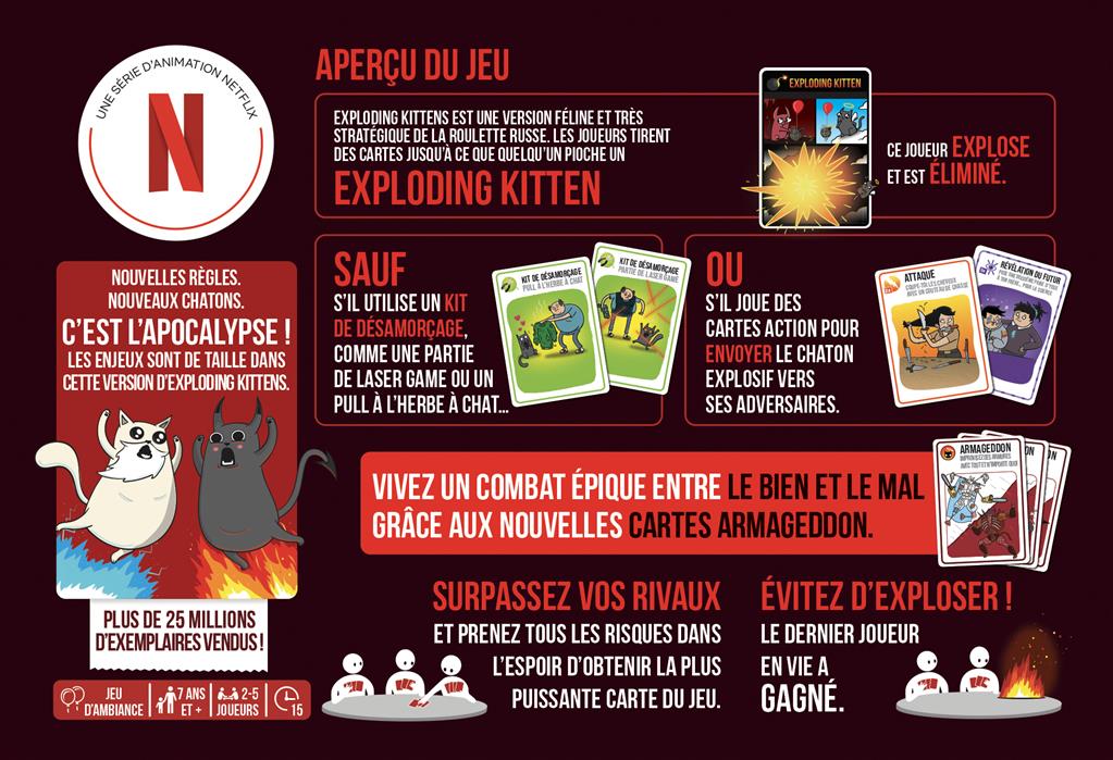 Exploding Kittens : Bien vs Mal