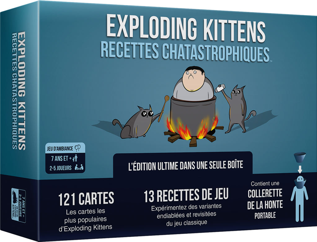 Exploding Kittens : Recettes Chatastrophiques