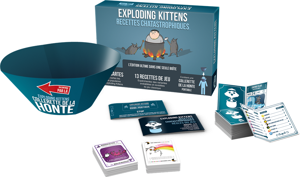 Exploding Kittens : Recettes Chatastrophiques