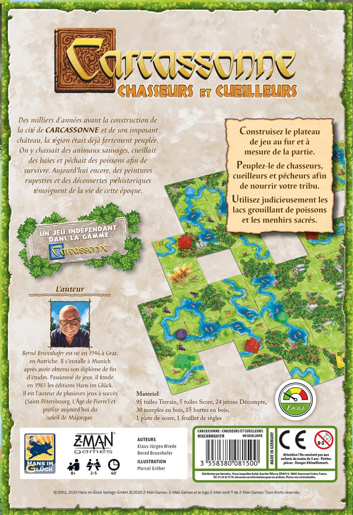 Carcassonne : Chasseurs et Cueilleurs