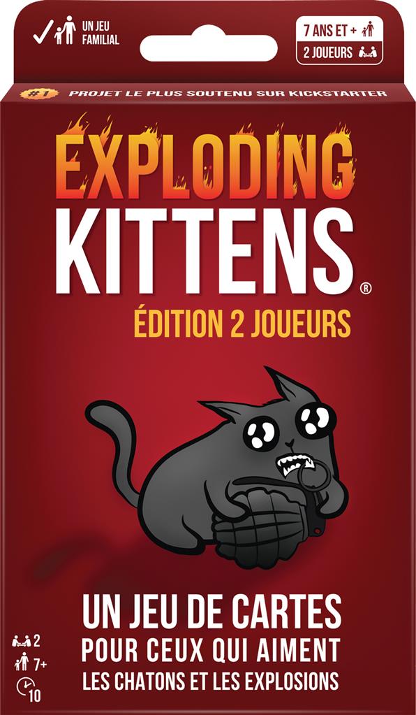 Exploding Kittens : Édition 2 Joueurs