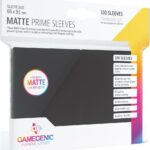 GG : 100 Sleeves Matte Prime Black