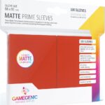 GG : 100 Sleeves Matte Prime Red