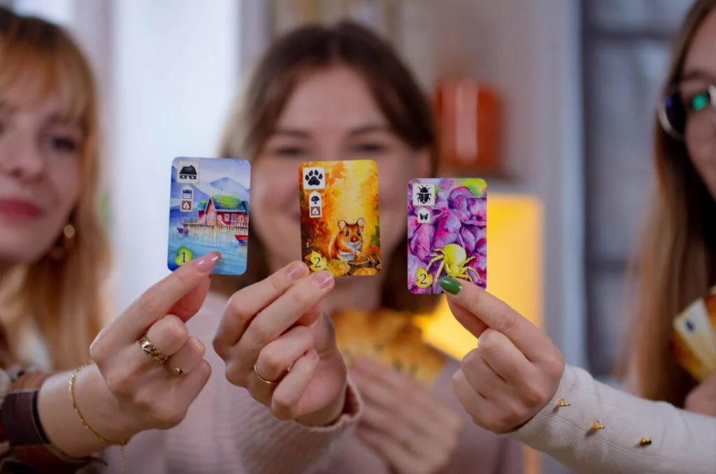 3 amies cartes meadow