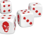 Zombicide : Dés Spéciaux Noirs et Blanc