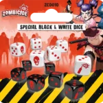 Zombicide : Dés Spéciaux Noirs et Blanc