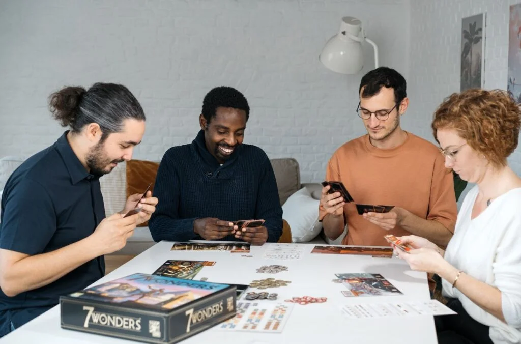 Partie du jeu de société 7 Wonders