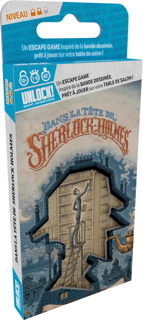 Asmodee Unlock! Short Adventures: Maschera Rossa - Gioco Da Tavolo Collaborativo Di Enigmi, 1-6 Giocatori, 10+ Anni, Edizione Italiana