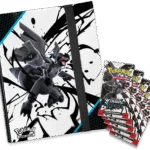 Pokémon : Portfolio(A4) + 5 boosters Foudre Noire