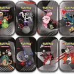 Pokémon: Mini tin Foudre Noire&Flamme Blanche (8v)
