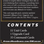 SWL: Separatist Alliance Command (Card Pack)
