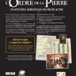 L&rsquo;Appel de Cthulhu : L&rsquo;Ordre de la Pierre