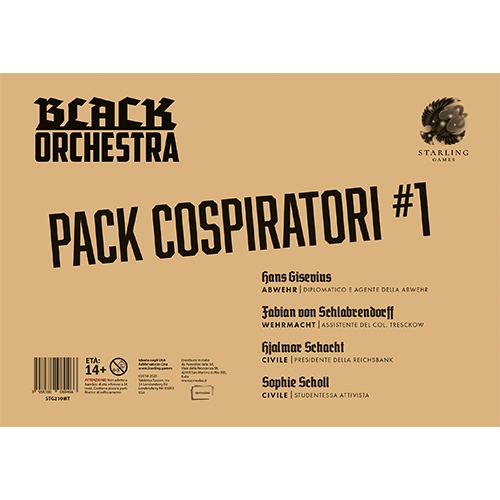 Black Orchestra – Pack Cospiratori #1