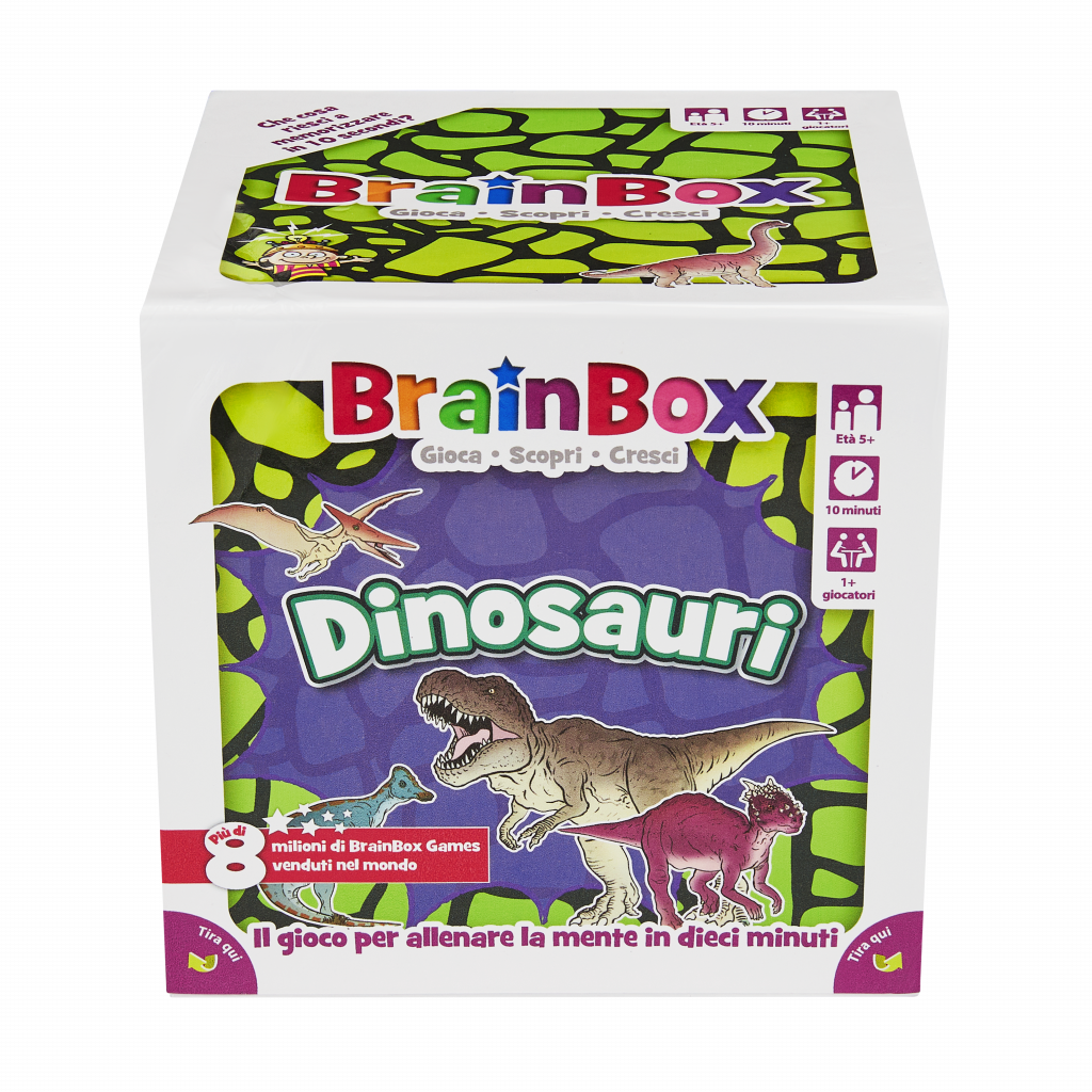 BrainBox Dinosauri Board Game - Asmodee Italia