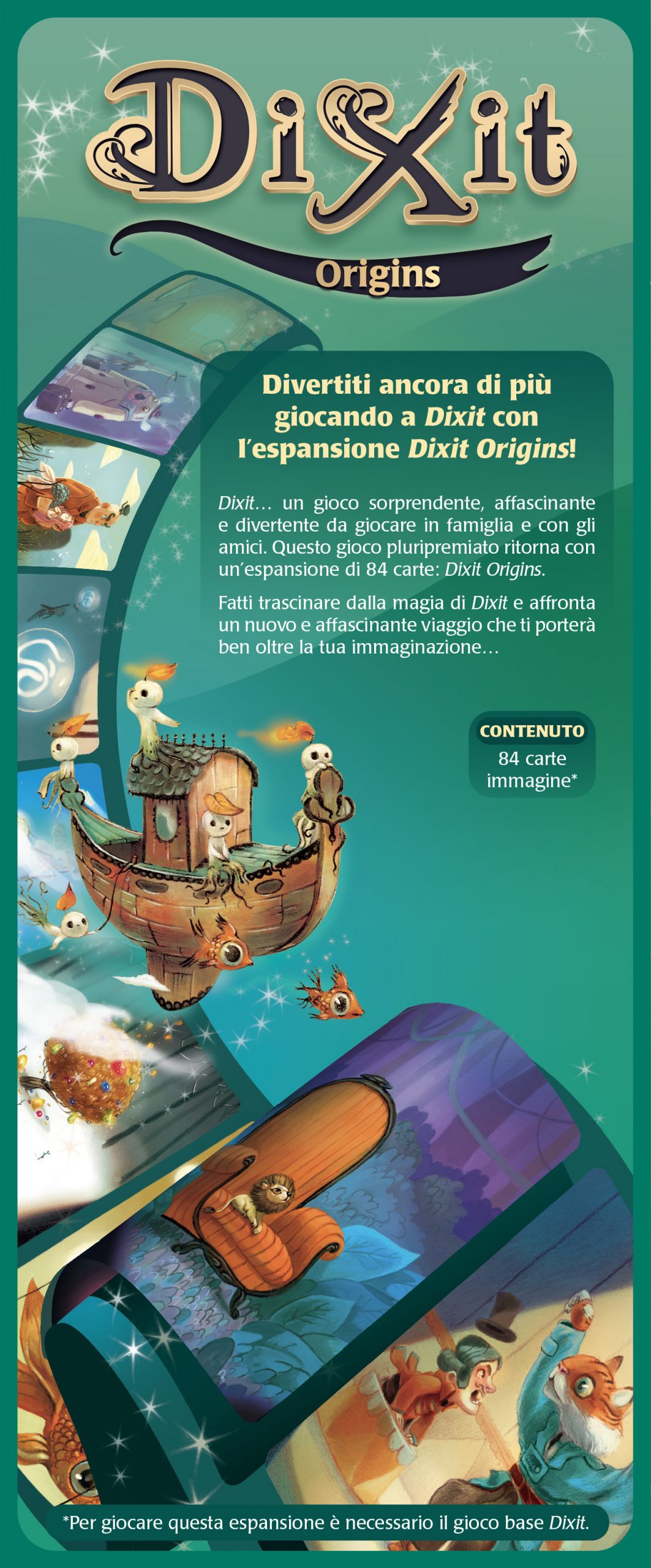 Dixit 4 Origins Board Game - Asmodee Italia