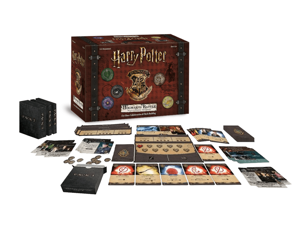 Harry Potter Hogwarts Battle. Base - ITA. Gioco da tavolo - Asmodee - Giochi  di ruolo e strategia - Giocattoli