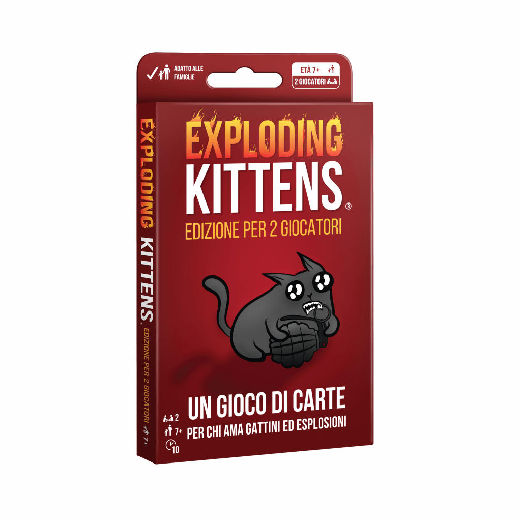 Exploding Kittens – Edizione per 2 giocatori