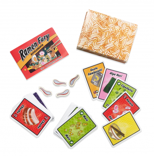 SD GAMES - Gioco Da Tavolo Ramen! Ramen! – Gioco Di Carte E Strategia Per 1-4 Giocatori, Dagli 8 Anni