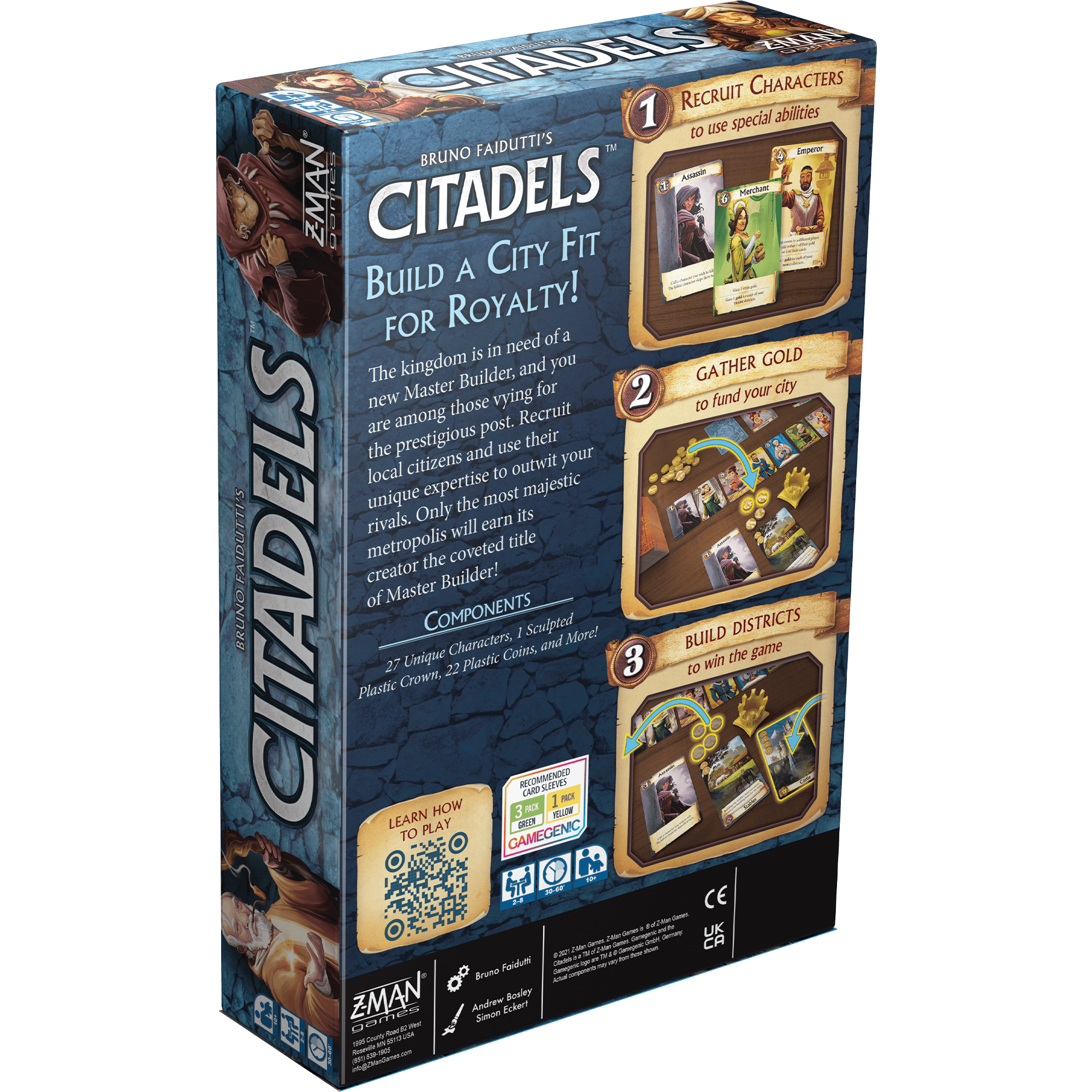 Citadels Board Game - Asmodee Italia