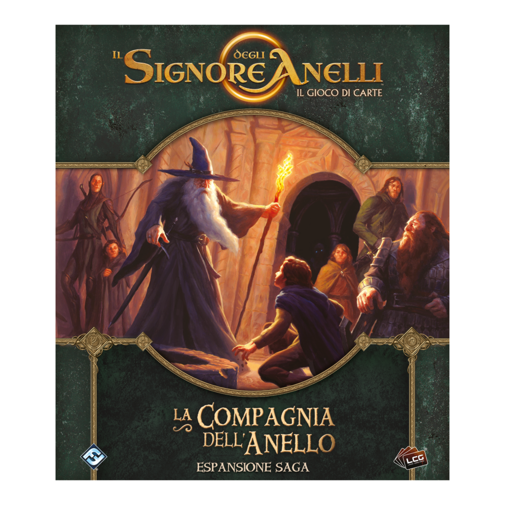 Il Signore degli Anelli LCG - La Compagnia dell'Anello, Esp. Saga Board Game  - Asmodee Italia
