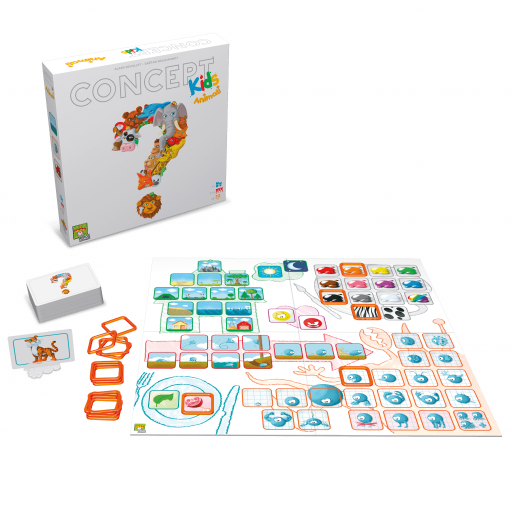 Concept Kids Animali Board Game - Asmodee Italia