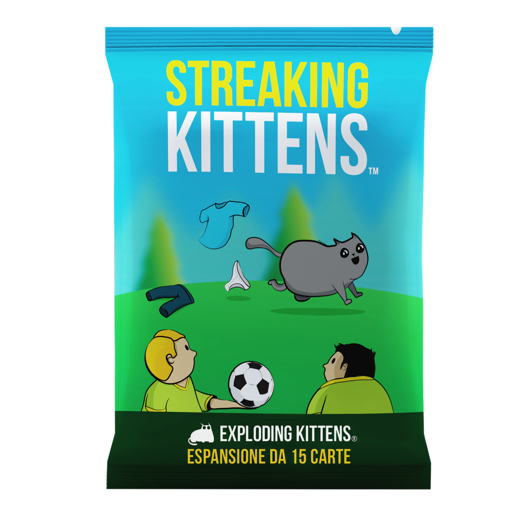 Exploding Kittens - Streaking Kittens, Giochi da Tavolo, Asmodee Italia