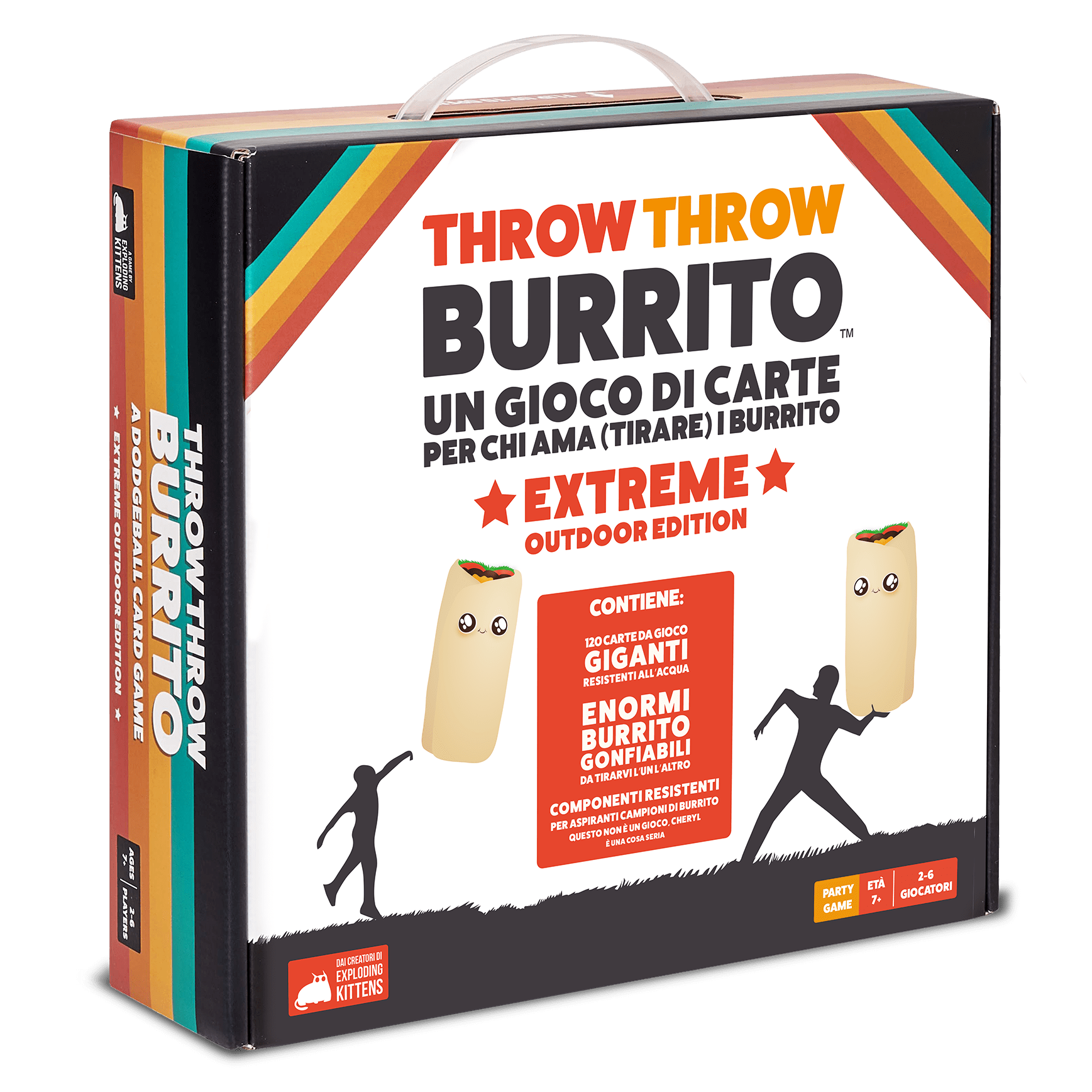 Throw Throw Burrito - Extreme Outdoor Edition Board Game - Asmodee Italia