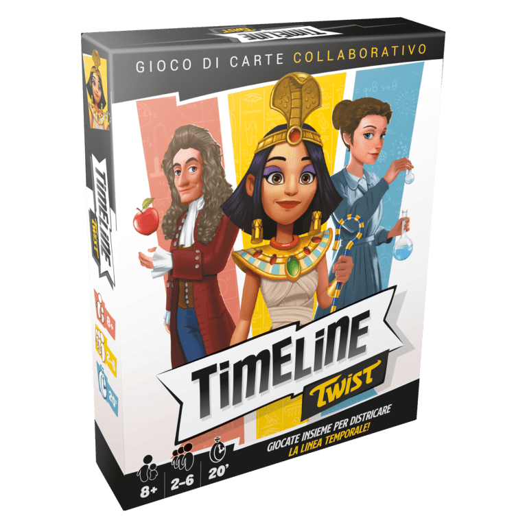 Asmodee Timeline Twist: Star Wars - Gioco Da Tavolo In Italiano, 2-6 Giocatori, Età 8+, Divertimento In Collaborazione