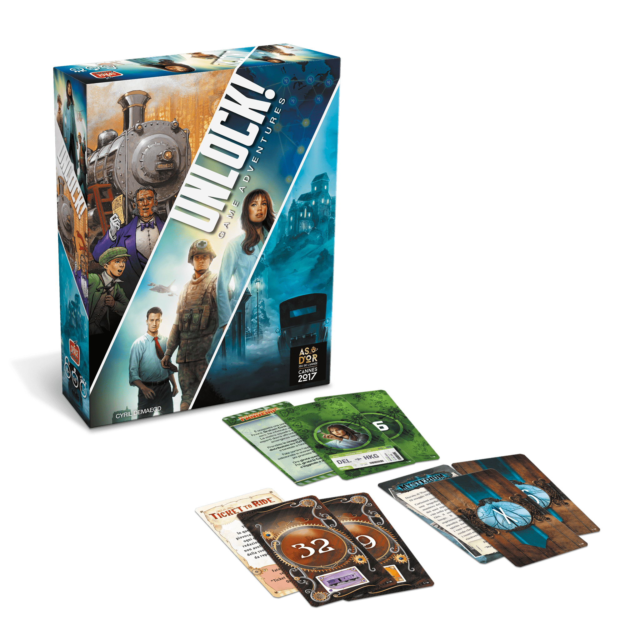 Unlock! Game Adventures Board Game - Asmodee Italia