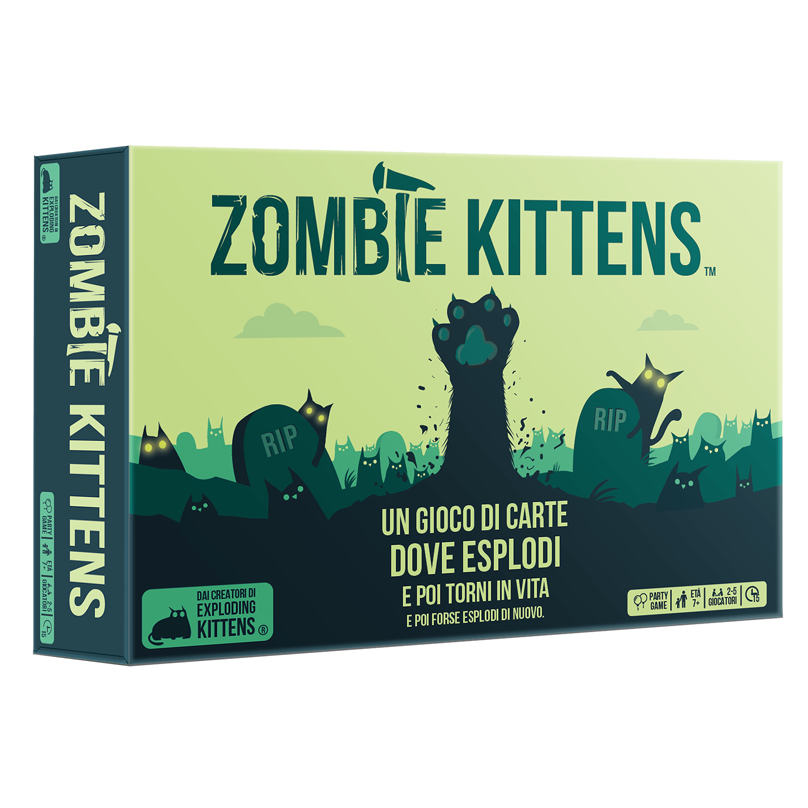 Zombie Kittens Board Game - Asmodee Italia