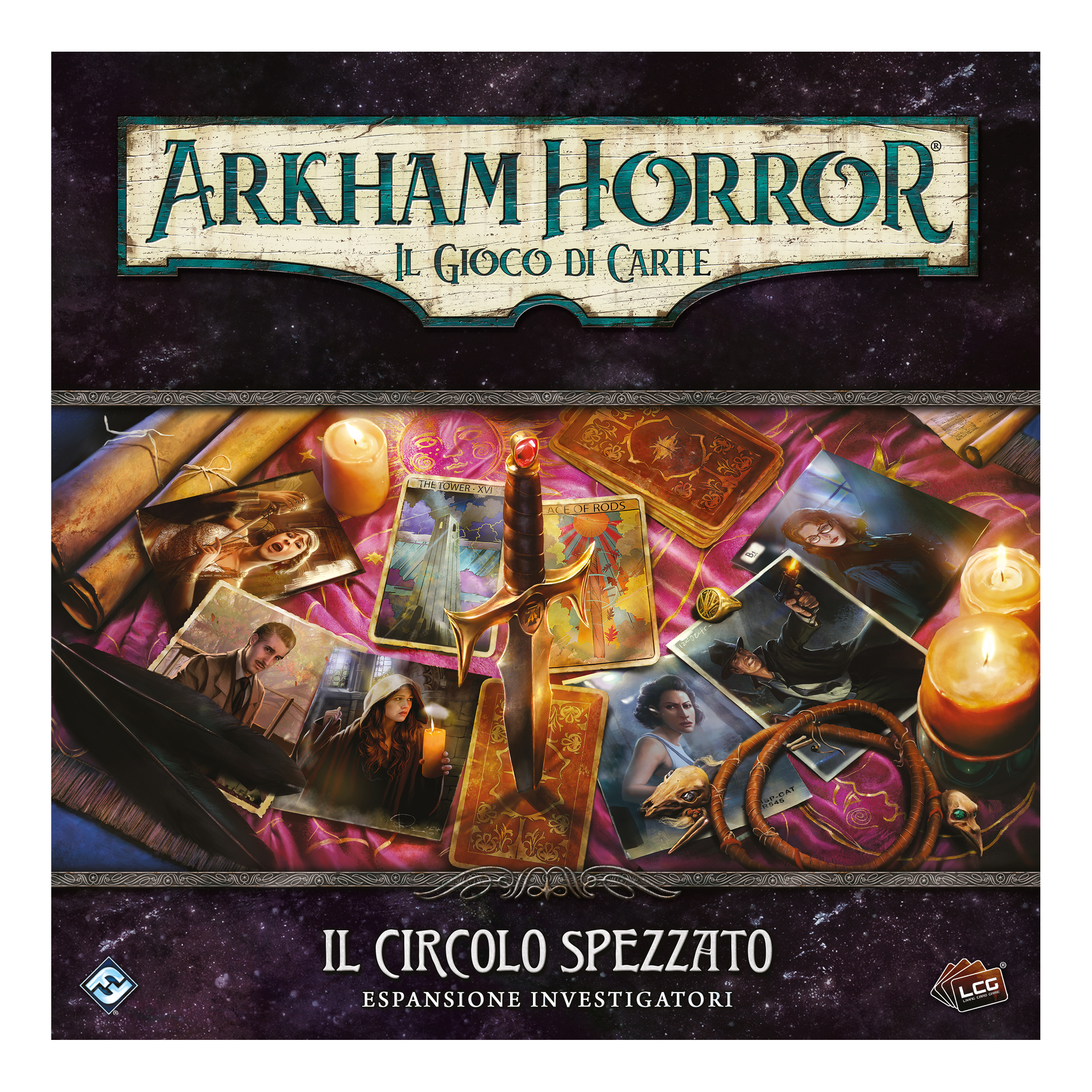 Arkham Horror LCG - Il Circolo Spezzato, Esp. Investigatori Board Game -  Asmodee Italia