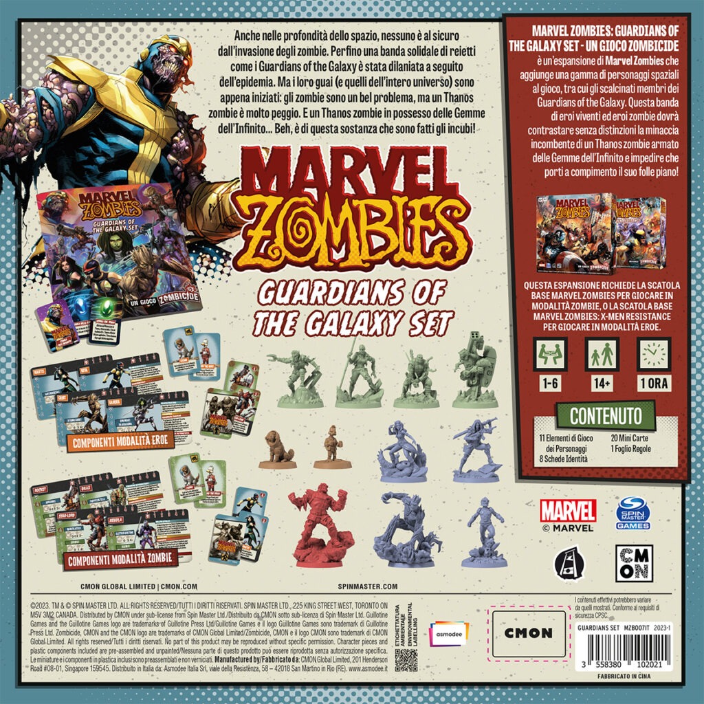 Marvel Zombies – Guardians of the Galaxy Set