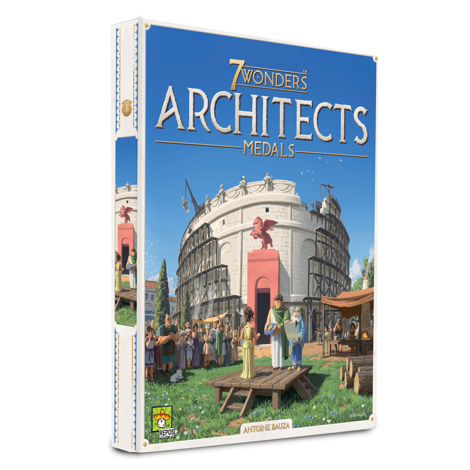 7 wonders : Architects - Medals (anglais)