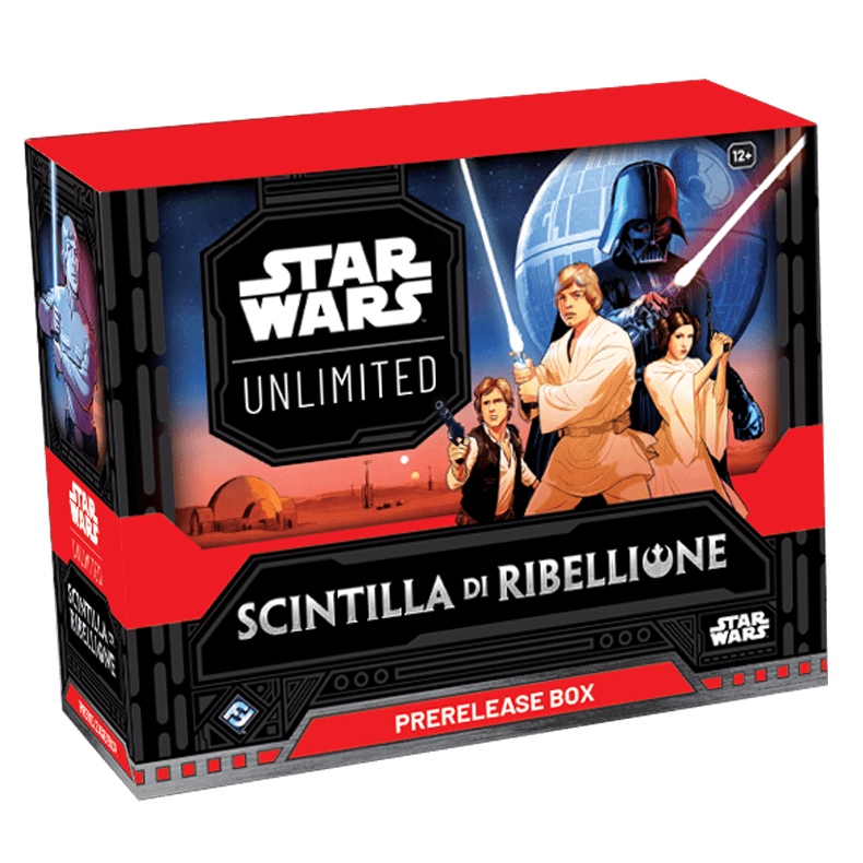 Star Wars: Unlimited – Scintilla di Ribellione Prerelease Box