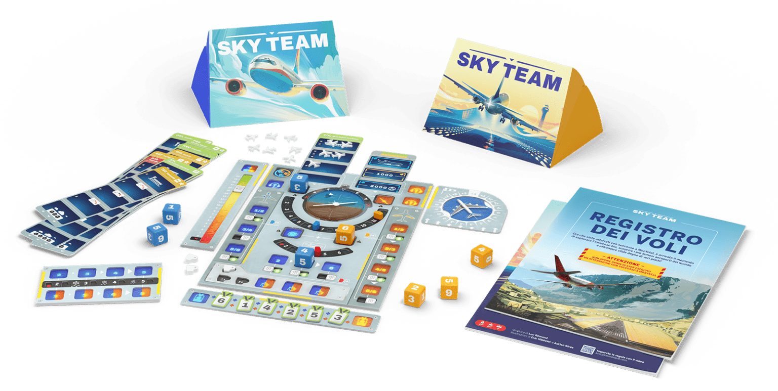 Sky Team Board Game - Asmodee Italia