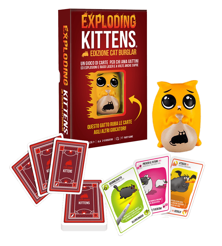 Exploding Kittens Ed. Cat Burglar