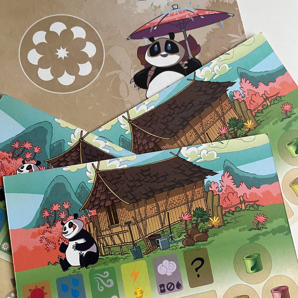 Asmodee Takenoko Chibis - Espansione Gioco Da Tavolo In Italiano - 2-4 Giocatori, 45 Min, Età 8+ - Con Miss Panda E Cuccioli - 3
